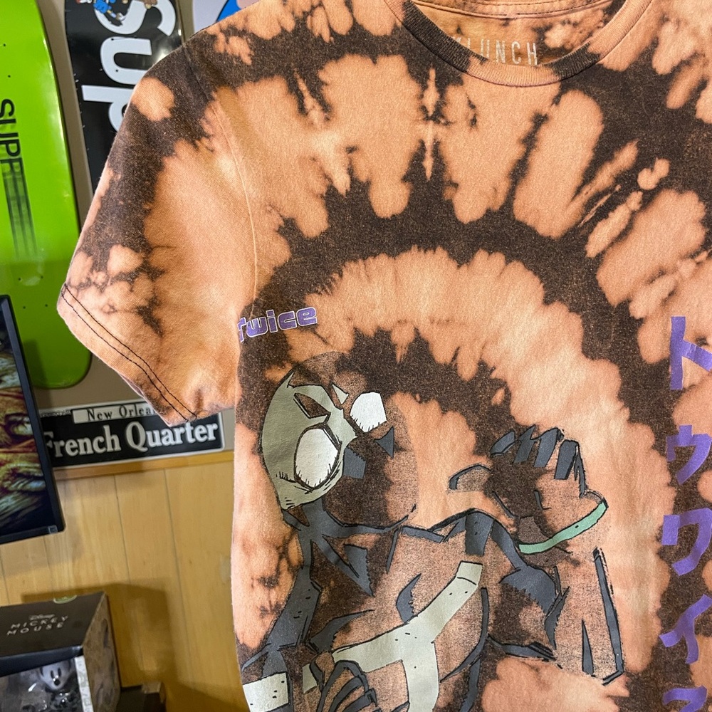 My hero academia custom one of one spiral reverse dye Mens size small